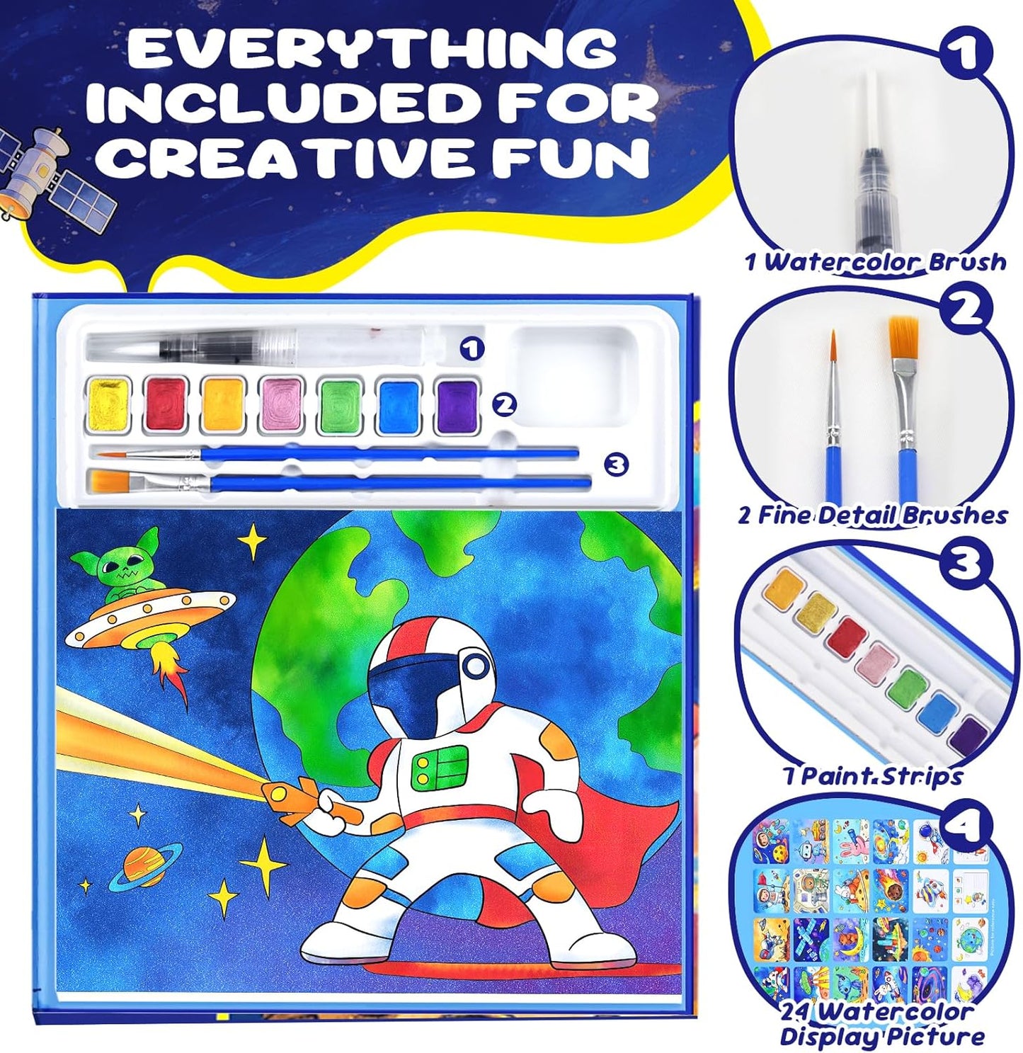 Paint with Water Coloring Books