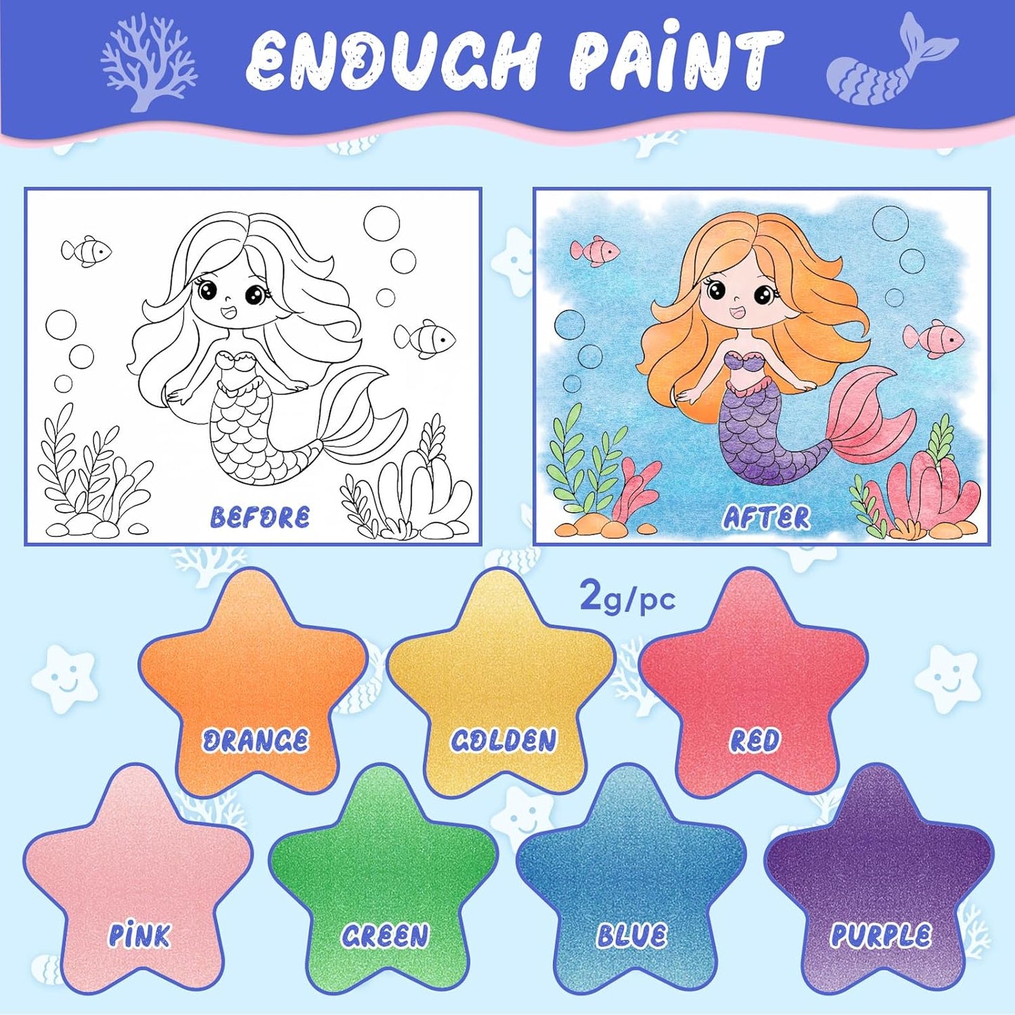 Paint with Water Coloring Book