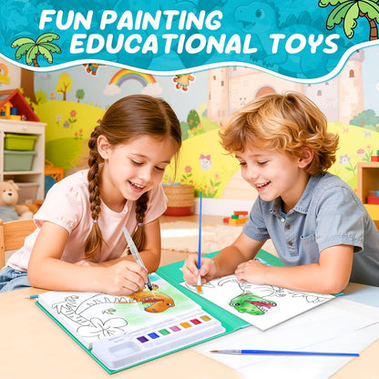 Paint with Water Coloring Book